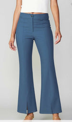 Pleated button down & trouser set.