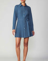 Pleated button down & trouser set.