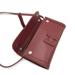Genuine leather clutch bag, Made in Italy, art. 112532