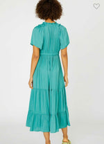 Tiered midi dress
