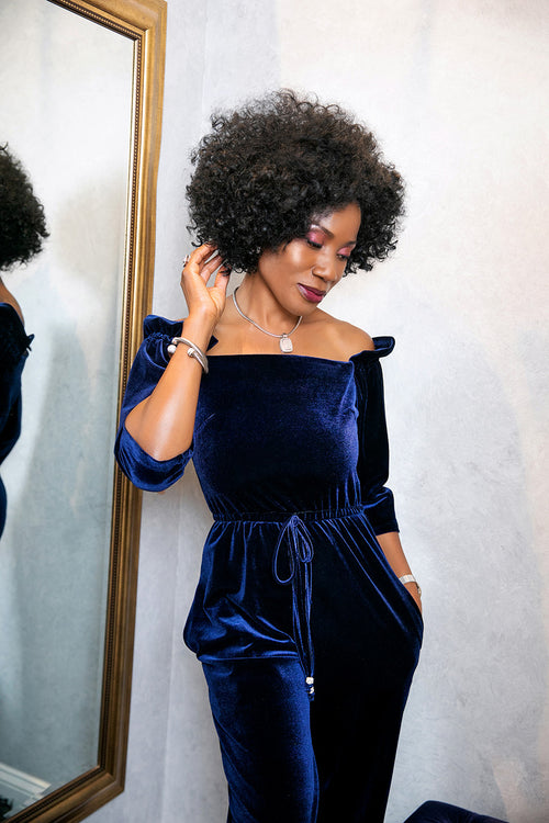 Velvet Jumpsuit