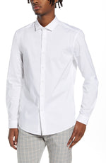 Mens Button Up Collar Shirt
