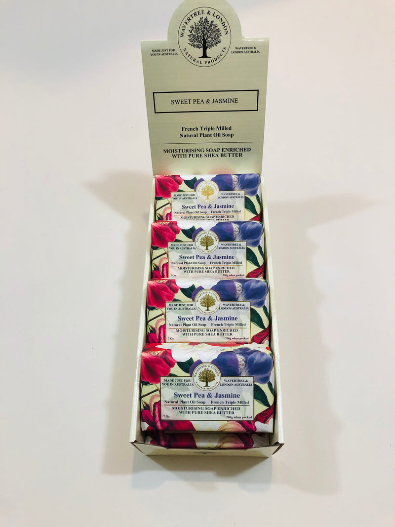 Sweet Pea & Jasmine Soap Bar