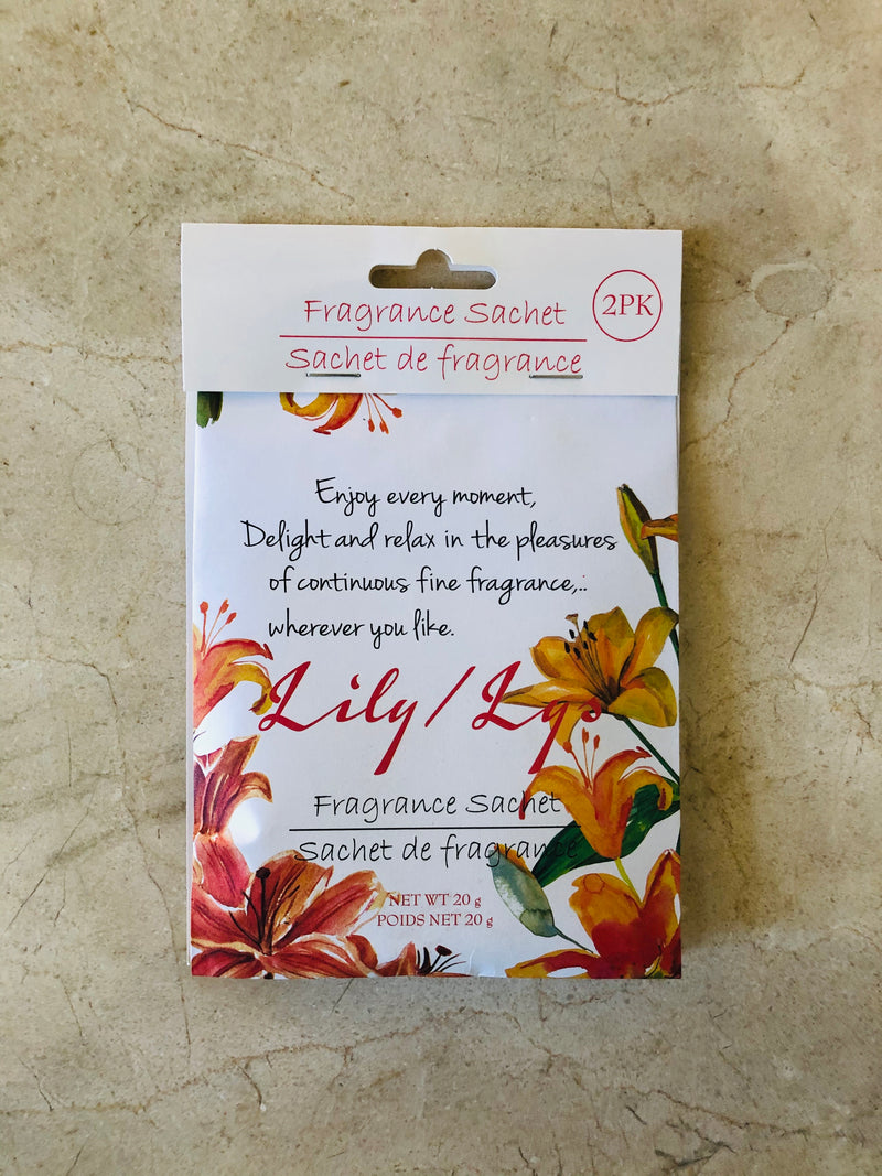 2 pack Fragrance Sachet