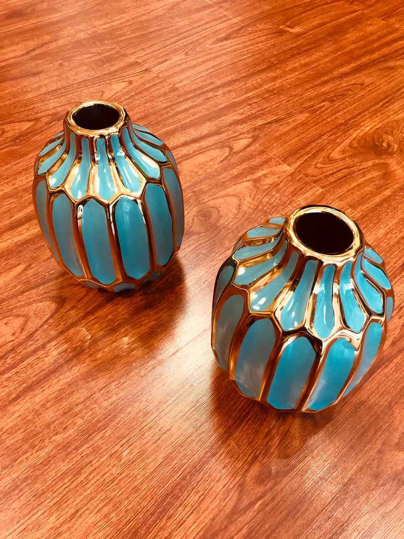 Turquoise vase