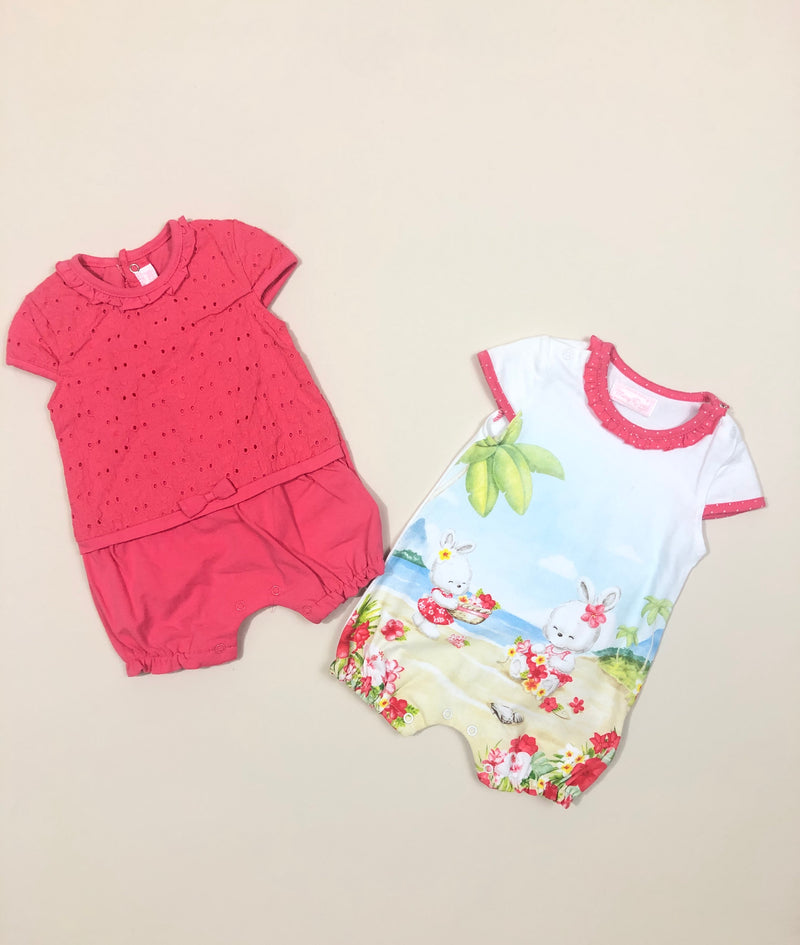 Two short onesie set