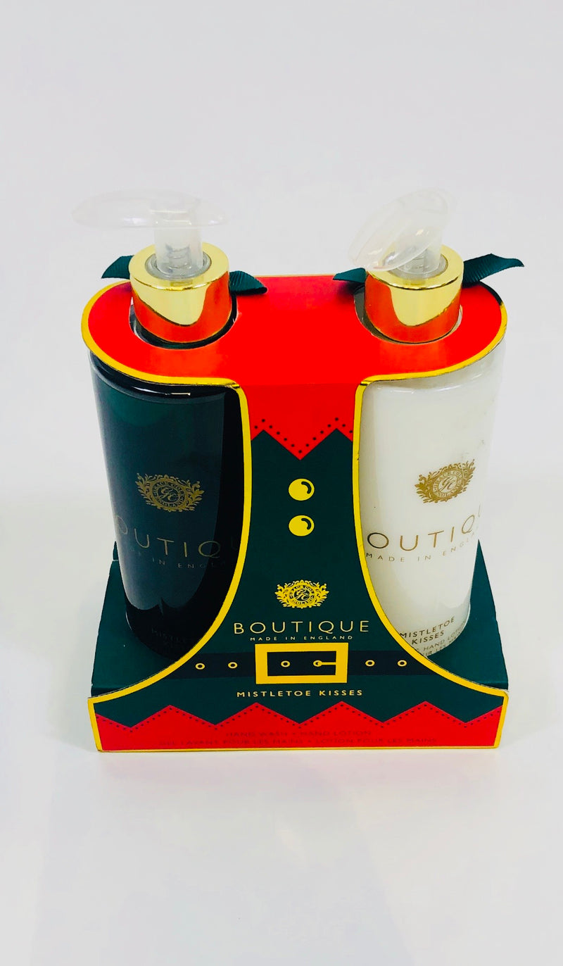 Mistletoe kisses hand wash and body lotion set