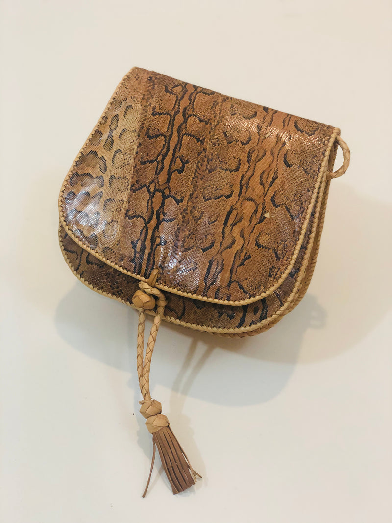 Snakeskin bag