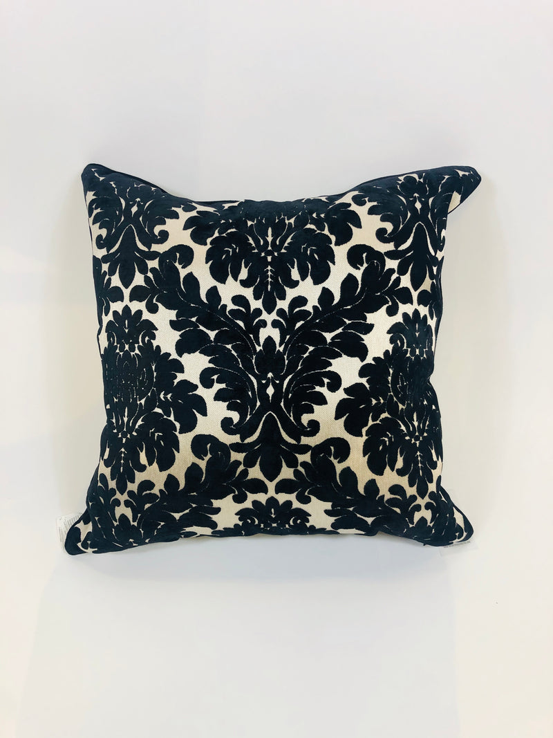 Black Swirl Pillow