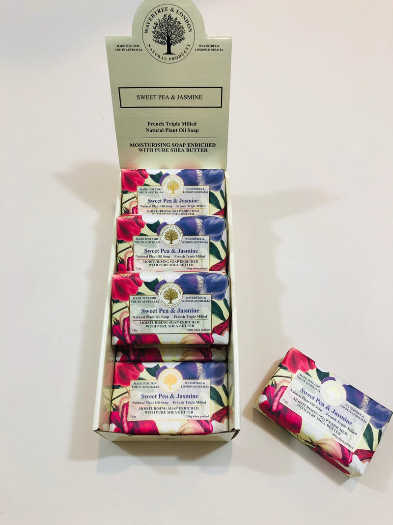 Sweet Pea & Jasmine Soap Bar