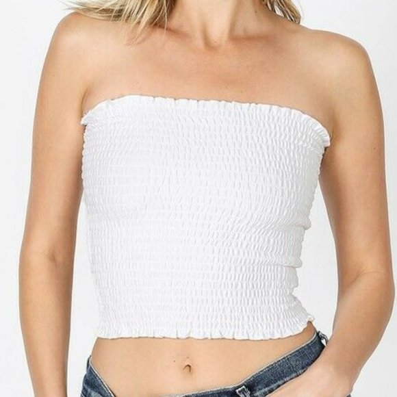Smocked Tube Top